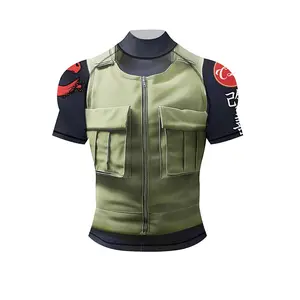 2025...... … … … …... …...：Mock Neck Rash Guard, 2025 New Quick Drying UPF 50+ Unisex Fit T-Shirt with Rubber Hem, for Grappling, Water Sport, Jiu Jitsu Fitness