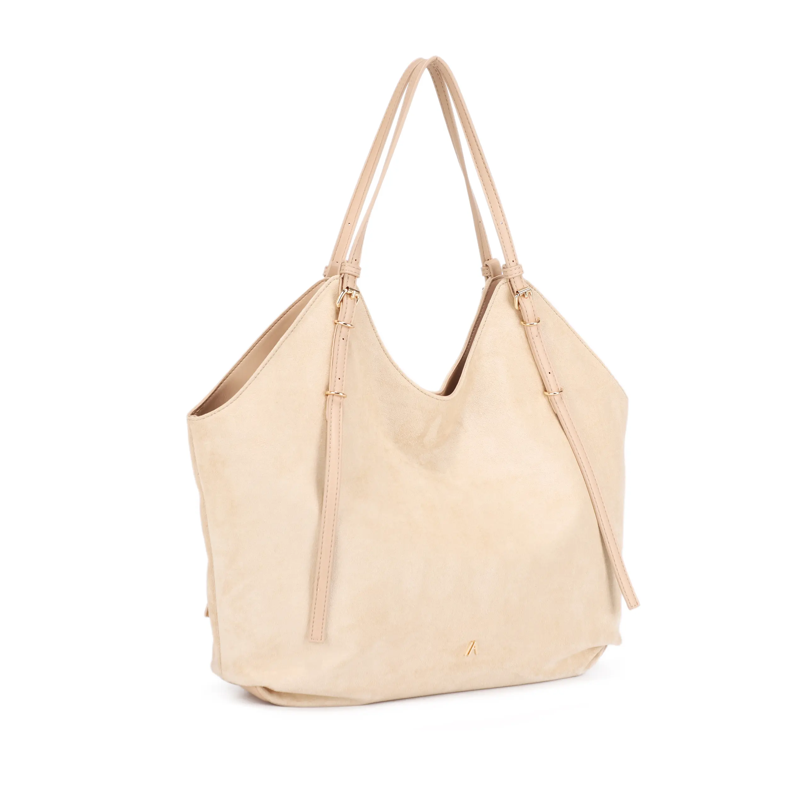 Victoria Soft Leather Tote with Adjustable Strap & Gold Hardware - Everyday Carryall