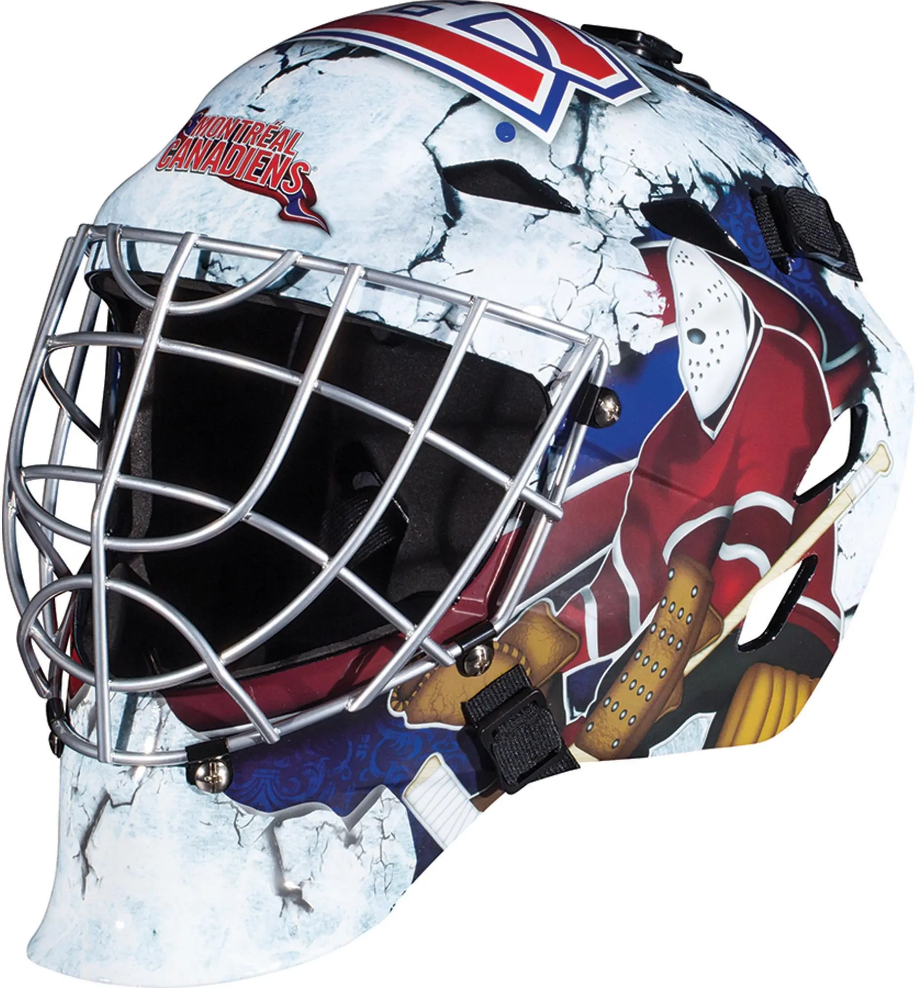 Montreal Canadiens Unsigned Franklin Sports Replica Goalie Mask