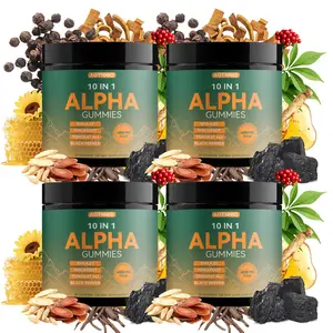 Alpha 10-in-1 Shilajit Gummies | Black Friday and Cyber Monday BFCM Deal | Limited Edition Holiday Pack | Energy, Stamina & Focus | Zero Sugar | Ashwagandha, Tongkat Ali, Maca | Vegan