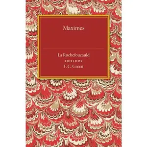 USED-Maximes by de la Rochefoucauld, Francois (Paperback)