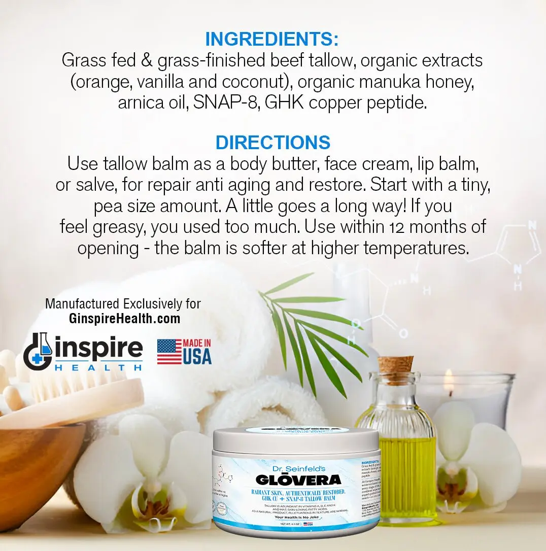 Glovera (GHK-Cu + SNAP-8 Tallow Balm) - TikTok Shop Glovera (GHK-Cu + SNAP-8 Tallow Balm) - TikTok Shop