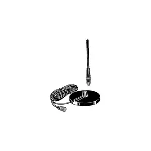 212 MAIN Procomm 8 in. VMT Magnetic Mount, 12 ft. Coaxial Cable, BNC Connector - Winter Sledding & Outdoor Sports Accessory