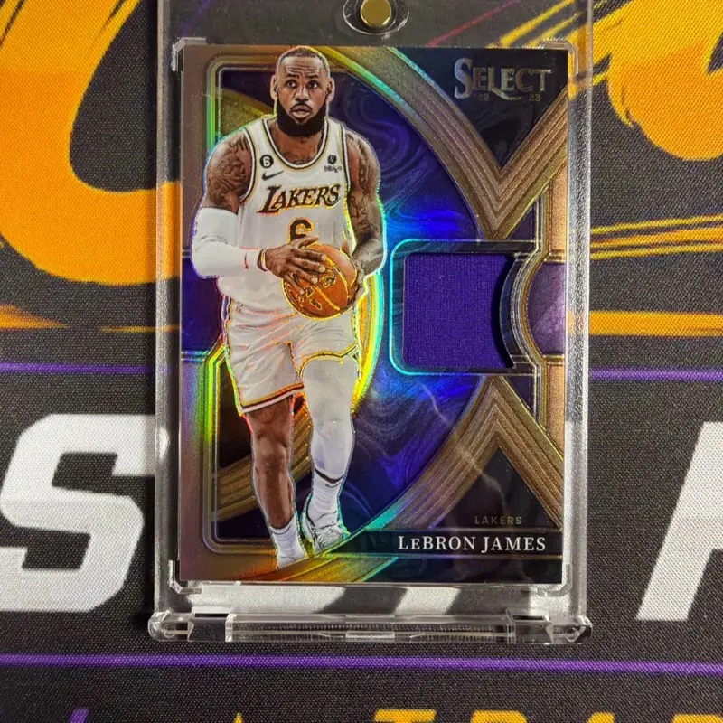 2022-23 Select LeBron James Patch Selective Swatches Copper /49