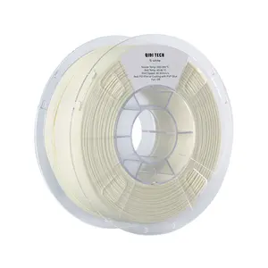 QIDI S-White Support Filament 1.75 mm 1Kg Spool,White,Quick Remove,Support Filament for PA12-CF
