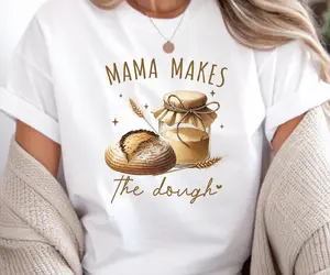 Comfort Colors  Sourdough Mama T-Shirt  Funny Baker Mom Gift Unisex