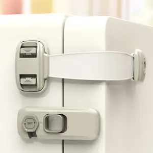 Child Safety Lock for Refrigerator Drawers Multi - Function Cabinet Locks Anti - Pinch Baby Proof Drawer Locks
