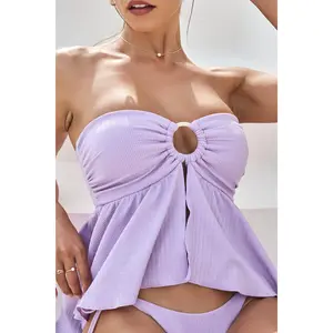 Tidepool Tankini - Lilac
