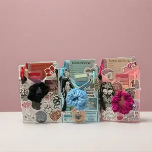 Triple Blind Date with a Book Bundle Hand-Wrapped with Adorable Stickers & Stylish Scrunchie Perfect for Book Lovers & Gifts Romance Thriller Fantasy & More Genres Available