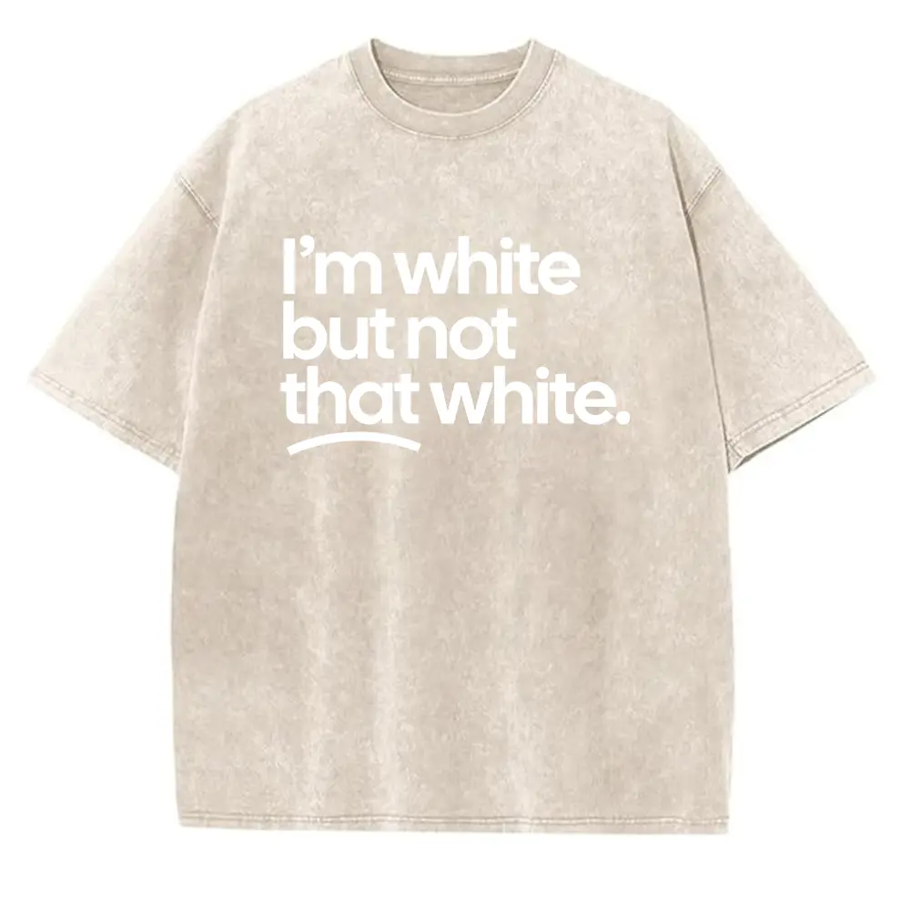 Washed T-shirt-Apricot