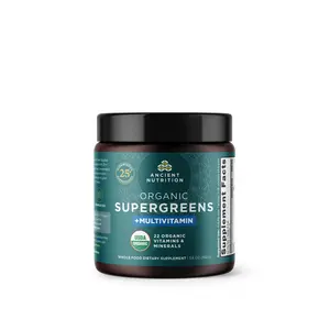 Organic SuperGreens + Multivitamin | Powder (12 Servings)