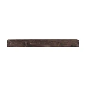 Spring new arrivals Fireplace Mantel Wood Floating Shelf Rustic Mantel Shelf 72" Light Brown