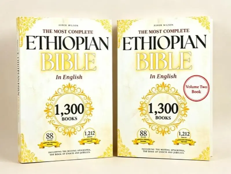 The Complete Ethiopian Bible in English | 88 Scriptures Including Apocrypha, Book of Enoch, Jubilees & Sibylline Oracles | Study Christian Bible | Handy Size | Soft Cover | A5 paperback