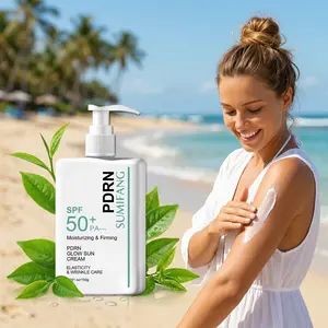 Pdrn Anti-Wrinkle Sunscreen Spf50, Firming Moisturizing, Hydrating Non-Sticky, Full Body Use, Water-Feel, Ideal for All Skin Types