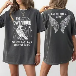 Comfort Colors The Ravenh00d Shirt All Seasons Heavyweight Cotton Unisex T-shirt 100% Ringspun Premium Material Trendy Design for All Seasons
