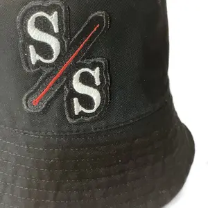 Stitching Stitches Bucket Hat 100% Cotton