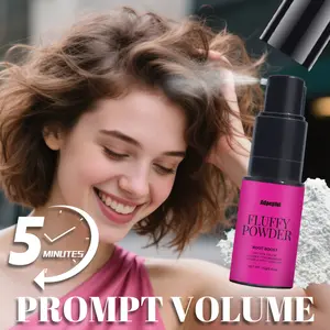 Adpepful  Lady Hair Volume Setting Powder - Instantly Achieve Voluminous Effect and Matte Texture | Spray Head Design | Long-lasting Setting, Enhances Texture | Ladies' Full-Volume Textured Powder, 12g Hair Styling Product Haircare