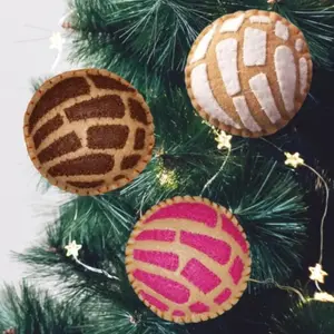 Handmade Felt Concha Ornament Decoration Multicolor