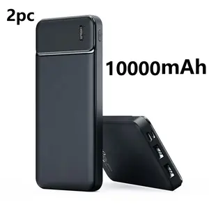 2-Pack 10000mAh Power Bank – USB-C In/Out Portable Battery with 3-Device Charging, External Charger for iPhone/Samsung/Android, Heated Vests & Jackets