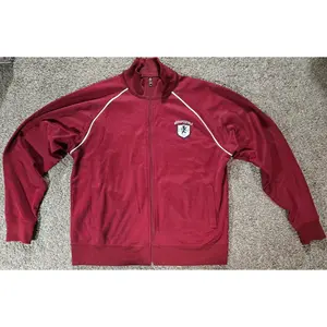 Red Aeropostle Athletic Brand Full Zip Track Jacket Sz XL