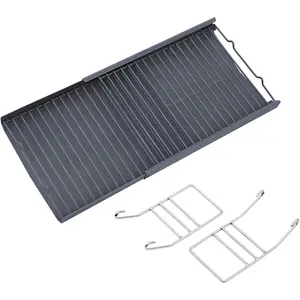 27 Inch 810-0029 Ash Pan Replacement  for Nexgrill Replacement  3-Step Adjustable Height Charcoal Tray Basket Steel Charcoal Holder for 29 Inch Barrel Grill  Tray
