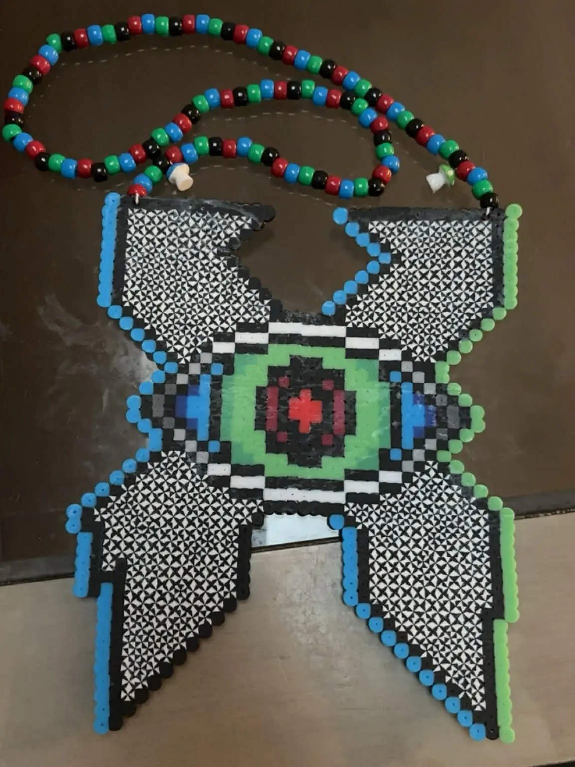 DJ X Eye Perler Necklace