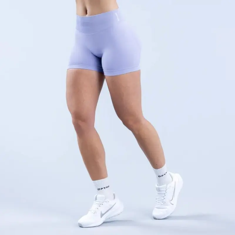 Shorts 4.5" , LILAC Dfyne Impact Shorts. Gym & Fitness Shorts for Women yoga gym spring summer track  splits  shorts