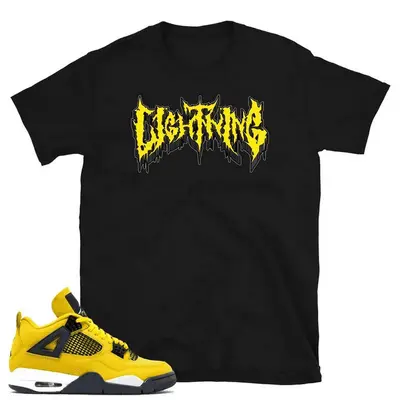 Jordan Yellow Thunder Shirt TikTok Shop