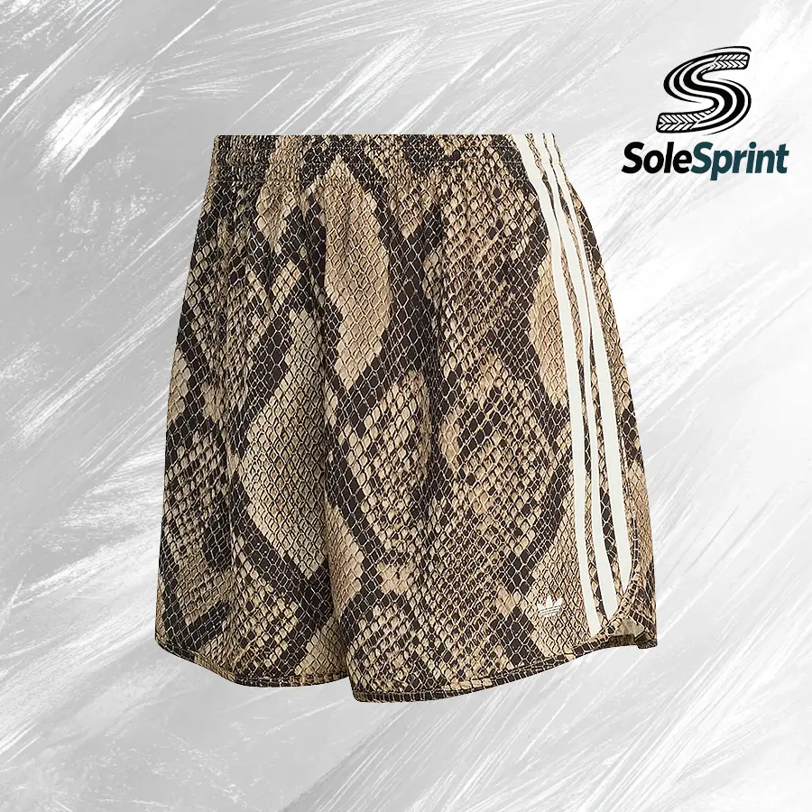 adidas SNAKE PRINT SATIN SHORTS - back to school - KX1895