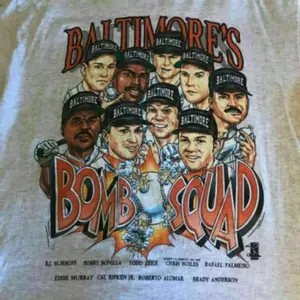 Baltimore Orioles T Shirt MLB Baseball Team Unisex Tee All Size Funny Gift Fan