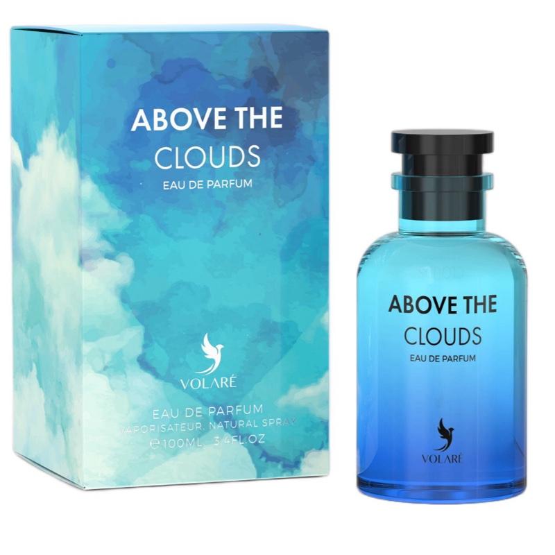 Volare Above The Clouds Eau de Parfum Spray 3.4 oz 100 ml Unisex Perfume in Blue Bottle with Cloud Design Packaging