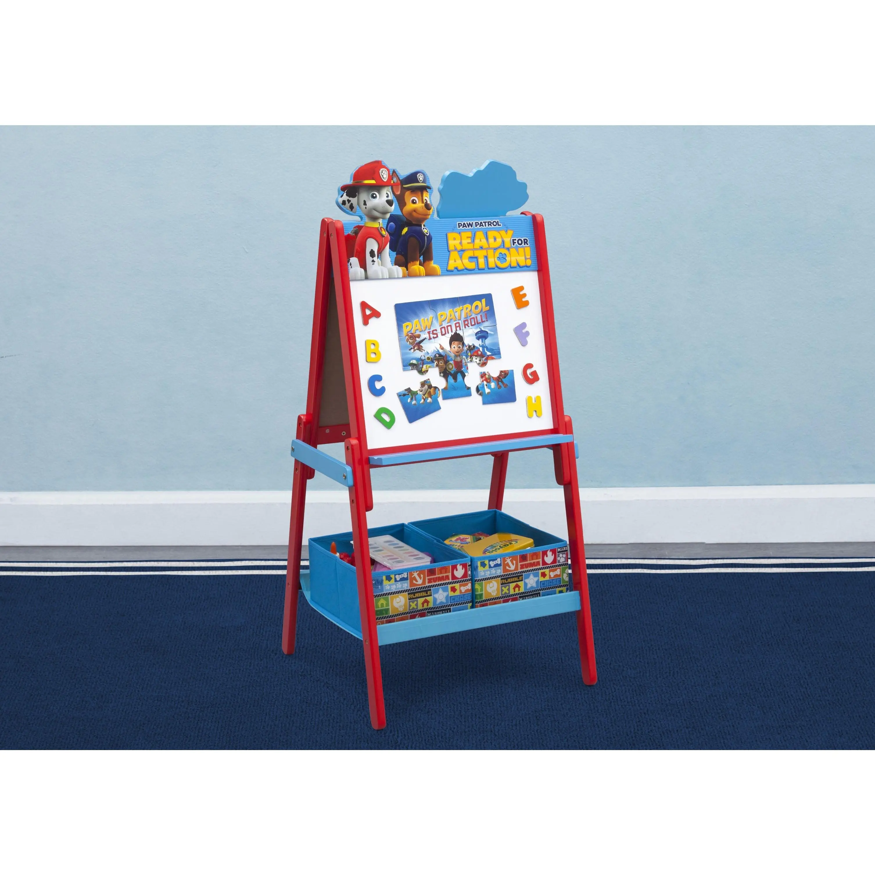 PAW Patrol Wooden Double Sided Activity Easel PAW Patrol Wooden Double Sided Activity Easel