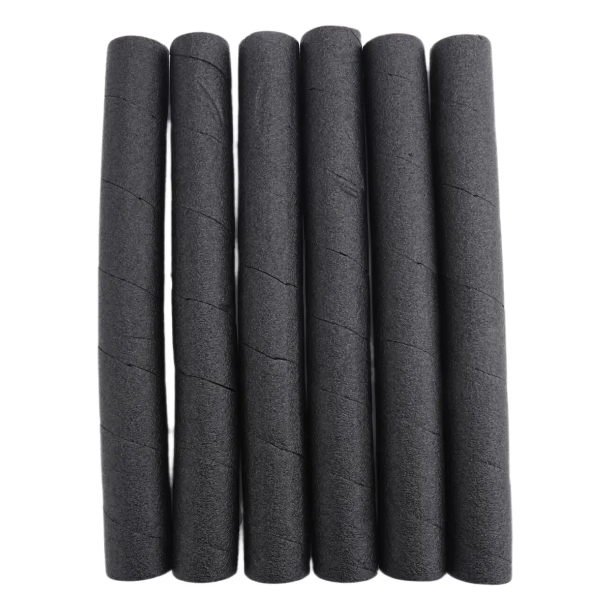 6 Pcs Pipe Insulation Foam Tube -Foam Pipe Covers -Soft Foam Tubing Insulation Wrap Spiral Basement Pole Cover Protector