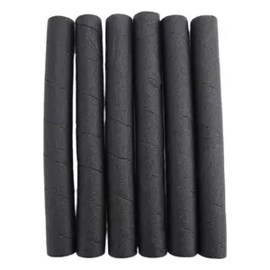 6 Pcs Pipe Insulation Foam Tube -Foam Pipe Covers -Soft Foam Tubing Insulation Wrap Spiral Basement Pole Cover Protector