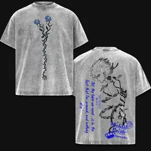 Anime BLUE LOCK Michael Kaiser Graphic T Shirt Men Women Cotton Tshirts