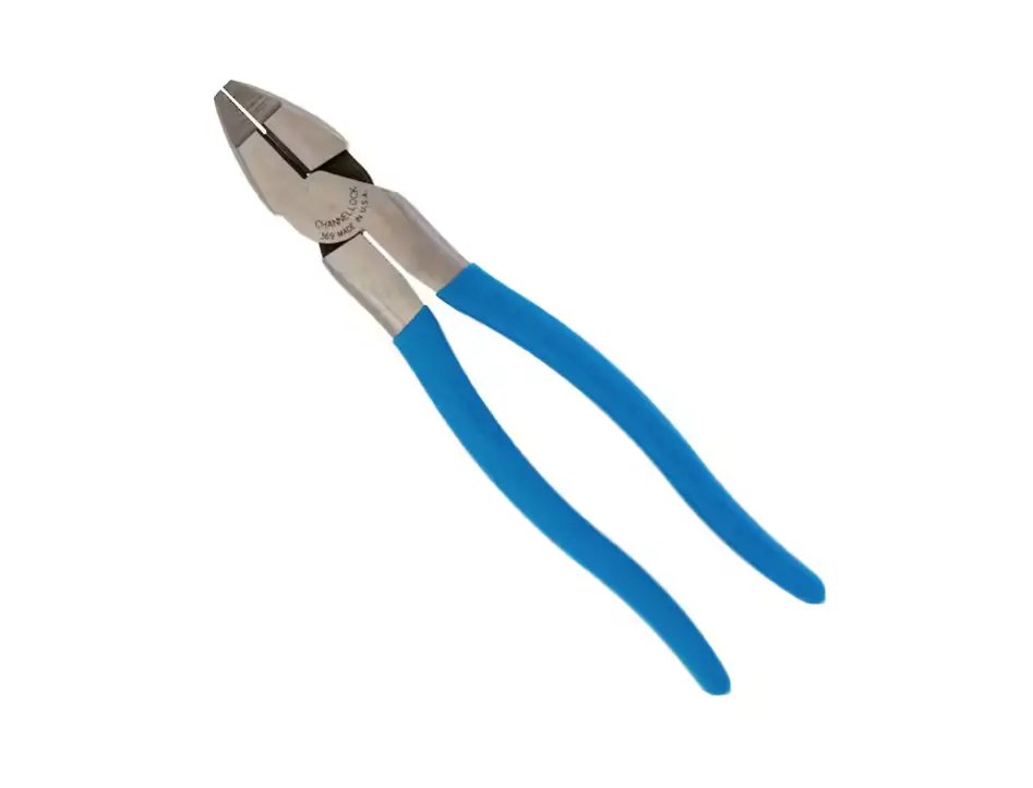 CHANNELLOCK 9 in. High-Leverage Lineman Cutting Pliers 369