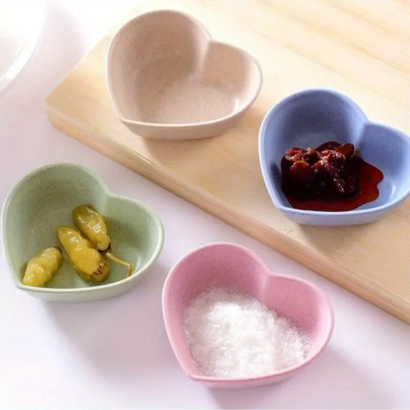 4pcs Small Mini Sauce Saucer Small Dish Dish for Dipping Sauce Saucer