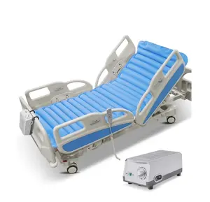 Alternating Air Pressure Mattress Pad for Hospital Bed and Home Use, Medical Grade Relief Ulcer Bed Sores Air Mattress with Pump, Blue