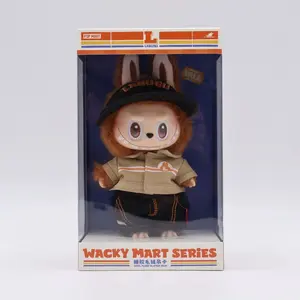 POP MART Labubu The Monsters Wacky Mart Vinyl Face Plush Clerk AUTHENTIC