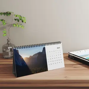 2025 Personalized Desk Calendar  Featuring North America's Stunning Landscapes desk calendar