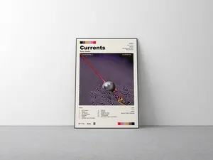 [SALE UP TO 50% - UNFRAMED] Tame Impala - Currents Album Poster