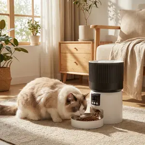 Cat Automatic Feeder, Pet Supplies Dog & Cat Feeding Accessory Smart Camera