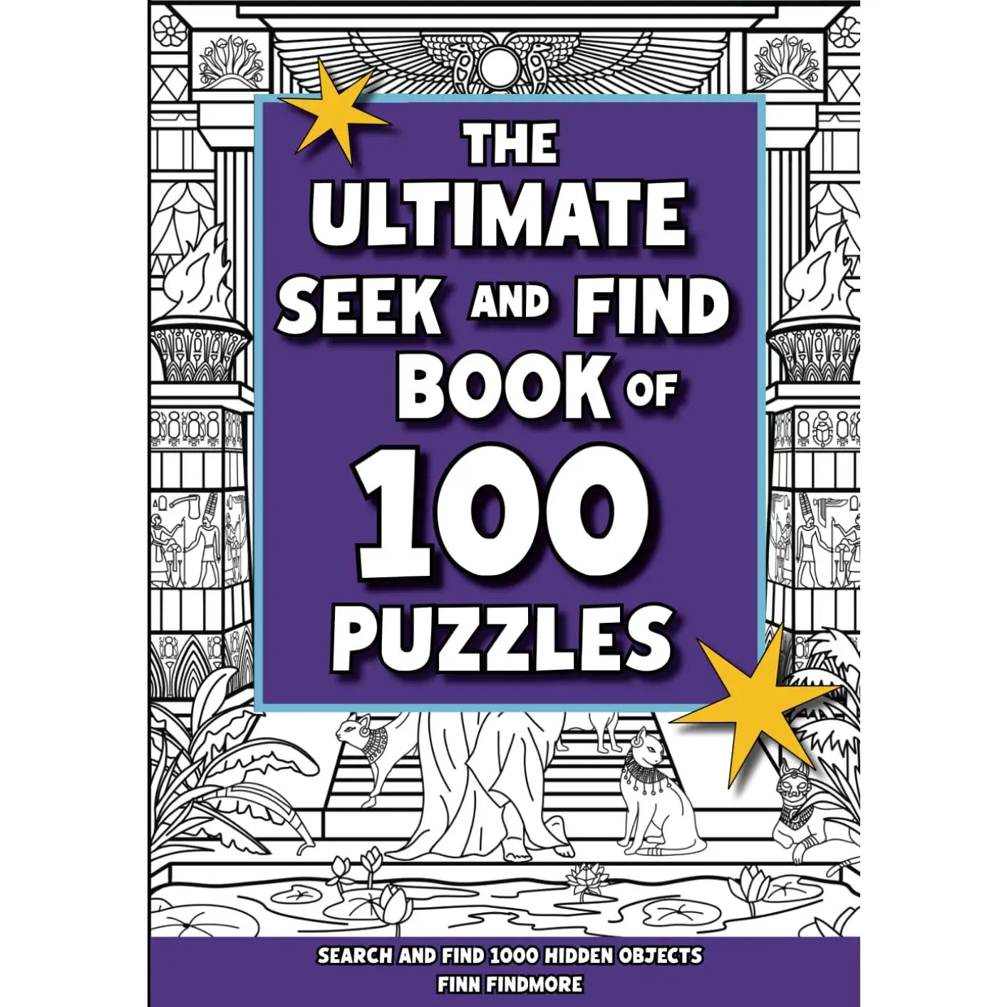 The Ultimate Seek & Find Book of 100 Puzzles: Search and Find 1000  Objects - Paperback