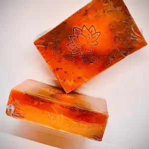 LOTUSBYME Oregano Soap Bar with Coconut Oil and Vitamin E for Skincare and Facial Cleansing Made in USA