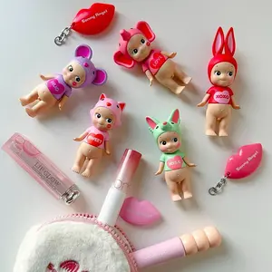 Kiss Kiss Series Blind Box Mini Figure – Kawaii Collectible Doll for Desk, Phone & Laptop Decor, Mystery Surprise Gift