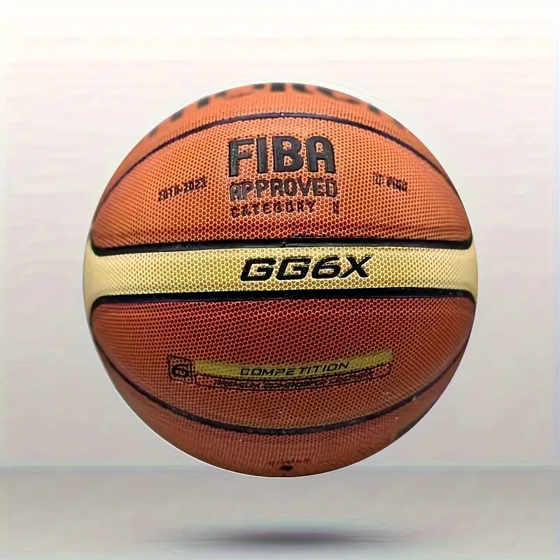 Mixed Color PU Synthetic Basketball, Official Size 5/6/7 Sports Ball for Adults, Durable Indoor/Outdoor Training Equipment, Indoor/Outdoors, Number 7