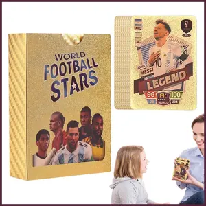Set of 55 Soccer Player Photo Cards – Iconic Football Legends & Superstars Trading Card Pack