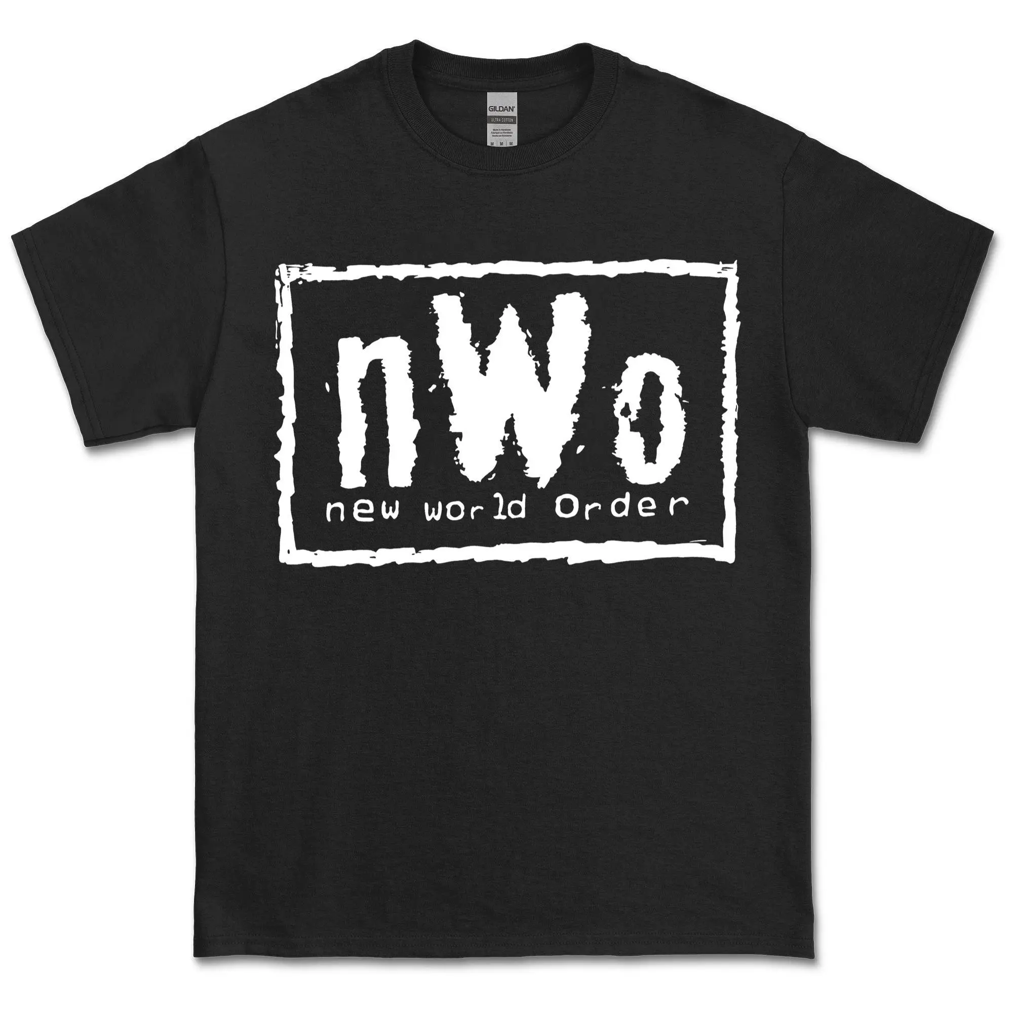 [Sale Up To 30%] NWT nWo Wolfpack WCW WWE Retro Logo Wrestling Unisex T-shirt , 100% Cotton, Best Gift for Fans