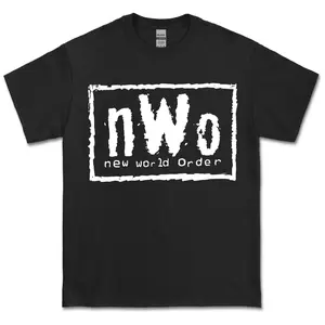 [Sale Up To 30%] NWT nWo Wolfpack WCW WWE Retro Logo Wrestling Unisex T-shirt , 100% Cotton, Best Gift for Fans