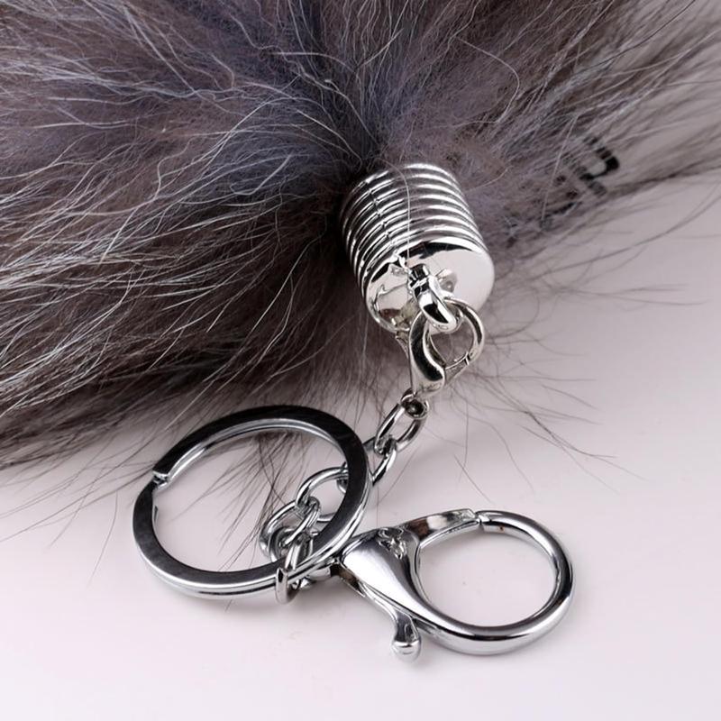 2025 Summer Viral  Fox Tail Keychain -  Kawaii Gothic EDC Accessory (EGirls & Cosplayers) Pendant,Fur Anime Cosplay Bag Charm for Rave/Conventions